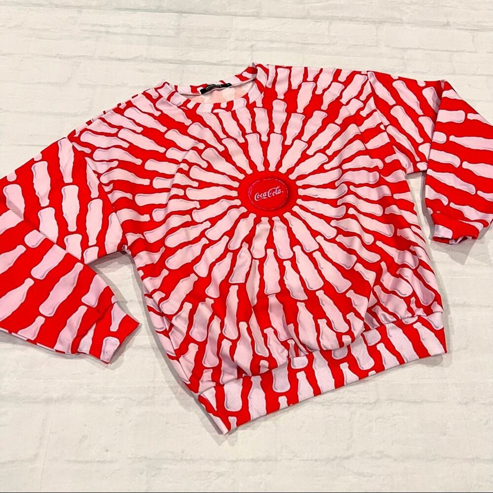 ROMWE Coke Sweatshirt Small NWOT